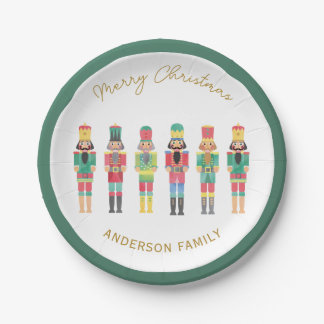 ASSIETTES EN CARTON CADEAU NUTCRACKER CHRISTMAS CADEAU