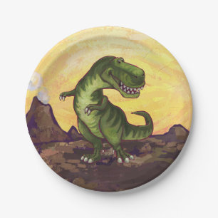 Assiettes En Carton Cadeaux et accessoires Tyrannosaurus