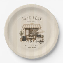 Cafe bebe fête de bébé mixte marron