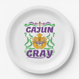 Assiettes En Carton Cajun Cray Crawfish Boil Louisiane Nouvelle-Orléan