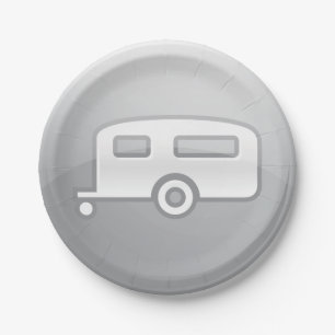 Assiettes En Carton Camper Trailer