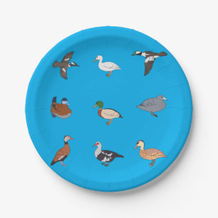 Assiettes En Carton Canards