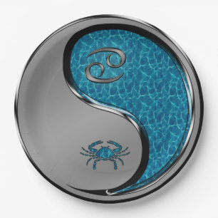 Assiettes En Carton Cancer le Crabe