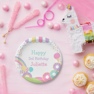 Assiettes En Carton Candyland