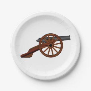 Assiettes En Carton Canton de la guerre civile américaine