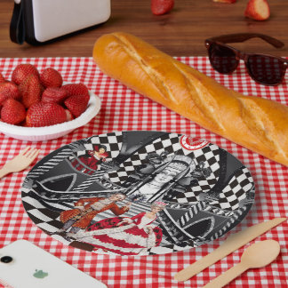 Assiettes En Carton Carnaval dans un pays magique