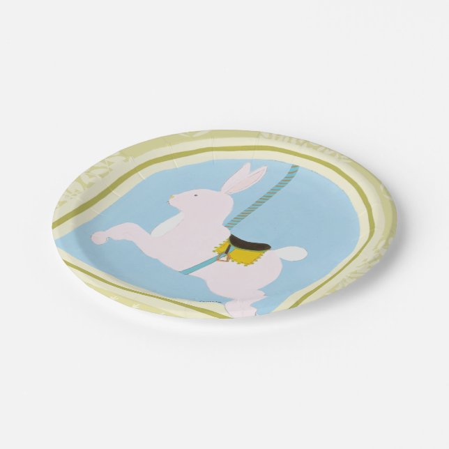 Assiettes En Carton Carousel Rabat par Juin Erica Vess (Angle)