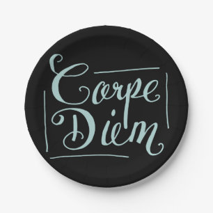 Assiettes En Carton Carpe Diem Fancy