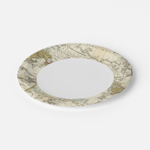 Assiettes En Carton Carte mondiale des maladies