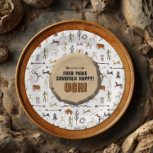 Caveman Chronicles Plaque en papier