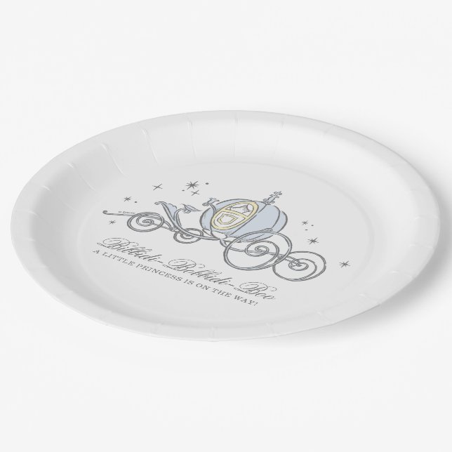 Assiettes En Carton Cendrillon| Baby shower Fairytale | Zazzle.ca