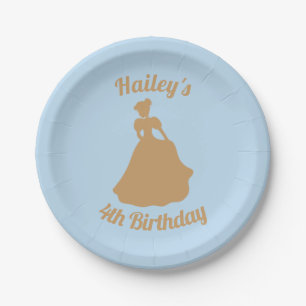 Assiettes En Carton Cendrillon Party Plaques personnalisées