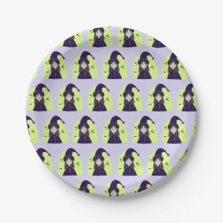Assiettes En Carton Charming Angry Cute Witch