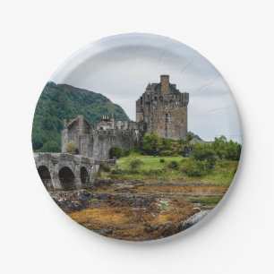 Assiettes En Carton Château d'Eilean Donan, Loch Duich - Écosse, Royau