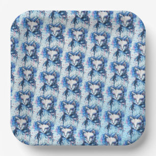 Assiettes En Carton Chaton
