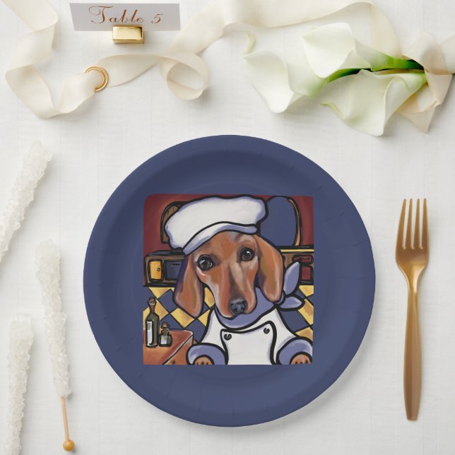 ASSIETTES EN CARTON CHEF DOXIE (Mariage)