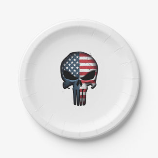 Assiettes En Carton Chemise 4 juillet pour femmes hommes drapeau améri