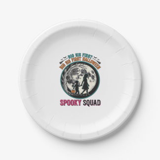 Assiettes En Carton Chemise Halloween Grande Sœur pour sa première sai
