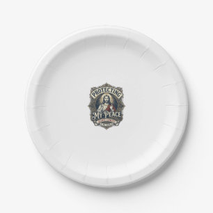 Assiettes En Carton Chemise Jésus Respect de soi Limites Foi