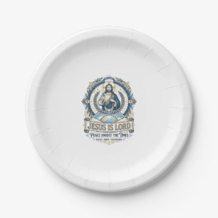 Assiettes En Carton Chemise Vintage Eschatologie Prophétie Jésus Chrét