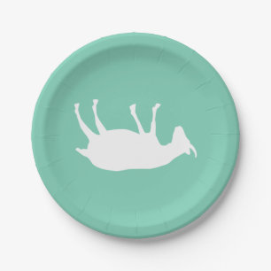 Assiettes En Carton Chèvres de évanouissement