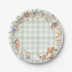 Assiettes En Carton Chic Green Green Genre Neutre