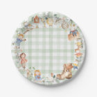 Chic Green Nursery Rhyme Green Genre Neutre