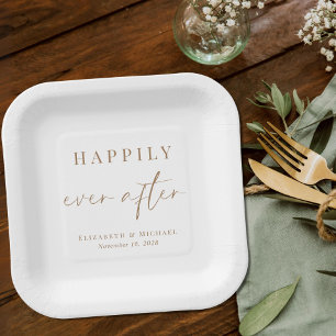 Assiettes En Carton Chic Heureusement Jamais Après Le Mariage De Scrip