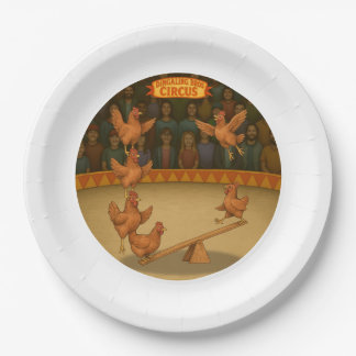 Assiettes En Carton Chicken acrobats