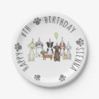 Chien chiot Anniversaire Pawty