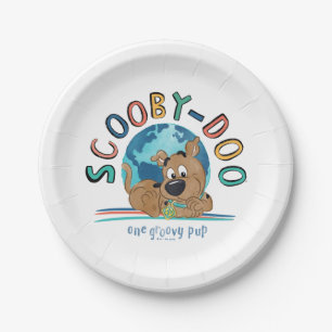 Assiettes En Carton Chiot Scooby-Doo "One Super Pup"
