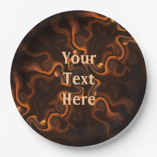 Assiettes En Carton Chocolat mexicain