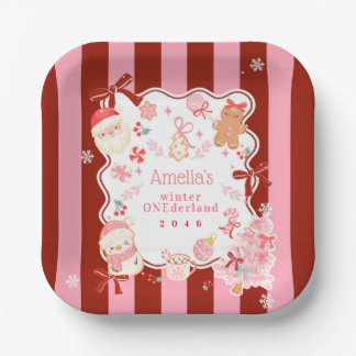 Assiettes En Carton Christmas Holiday Paper Plate for Any Events