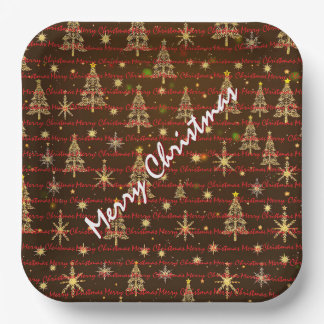 Assiettes En Carton Christmas Luxury Christmas Trees Festive