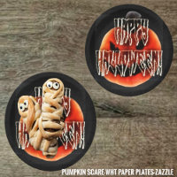 Citrouille Scare-Wht