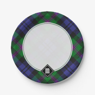 Assiettes En Carton Clan Baird Tartan