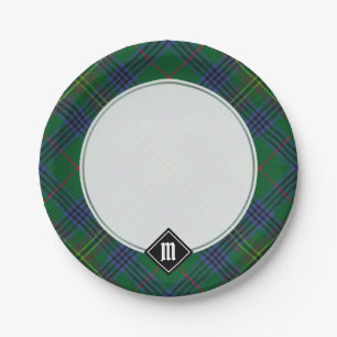 Assiettes En Carton Clan Kennedy Tartan