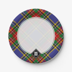 Assiettes En Carton Clan MacBeth Tartan Plaques en papier