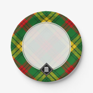 Assiettes En Carton Clan MacMillan Tartan