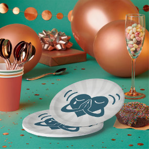 Assiettes En Carton Coeur de prière