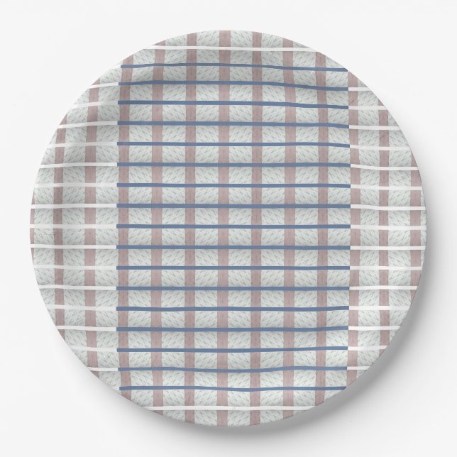 Assiettes En Carton Coeurs D'Amour (Devant)