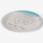 Coeurs dans le sable destination mariage plage