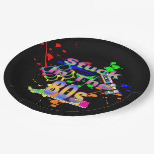 Assiettes En Carton Coincé dans les années 80