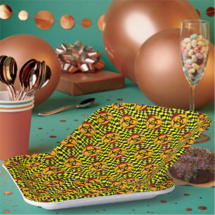 Assiettes En Carton Conception bioaléatoire par Kenneth Yoncich