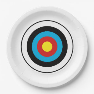 Assiettes En Carton Conception cible Bullseye