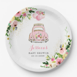 Assiettes En Carton Conduite Par Baby shower Décor En Plaque De Papie