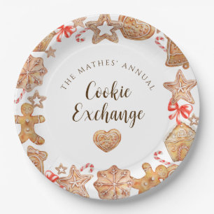 Assiettes En Carton Cookie Exchange Holiday Party