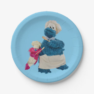 Assiettes En Carton Cookie Monster's Food Truck Partners