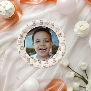 Assiettes En Carton Cookie & Souris Anniversaire de enfant Plaque de p