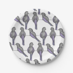 Assiettes En Carton Copie de copains de pigeon